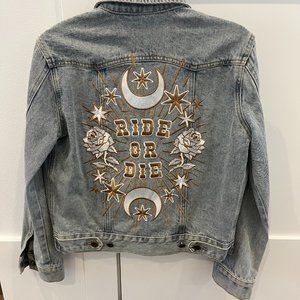 Rue de Seine "Ride or Die" Jean Jacket